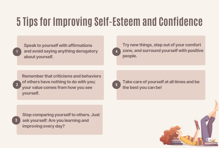 Tips for Improving Self-Esteem and Confidence