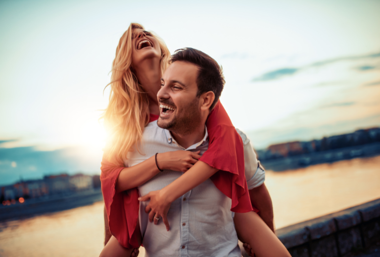 Couples feel Feelings of joy and belonging