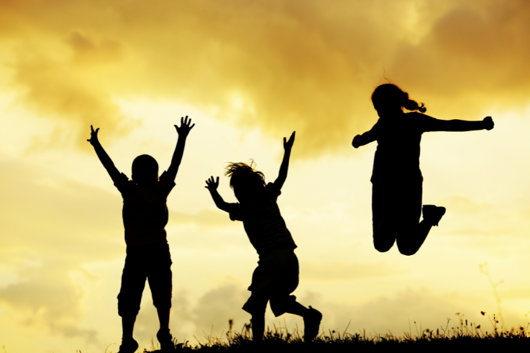 The inner child is discovered and treated to play carefree