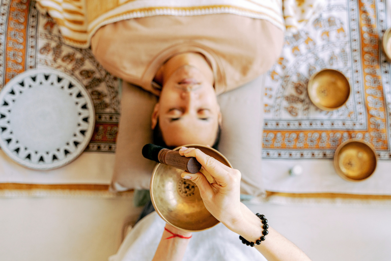One woman finds boundaries through a meditation session