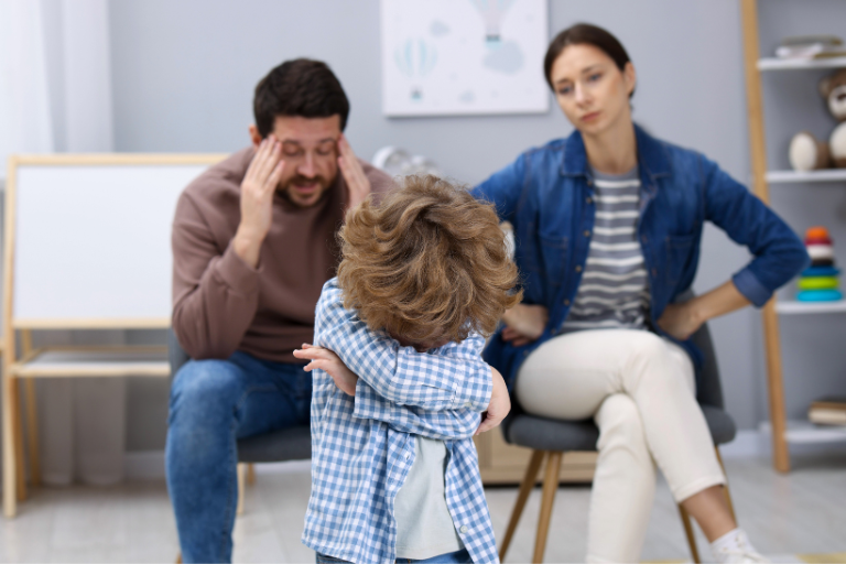 Emotional parents take their emotions out on their children, leading to long-term family trauma.